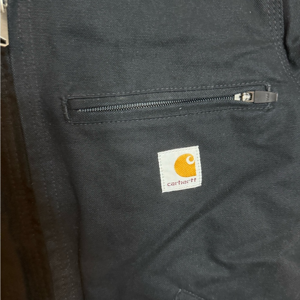 Carhartt Black Detroit Jacket SMALL - Picture 3 of 9